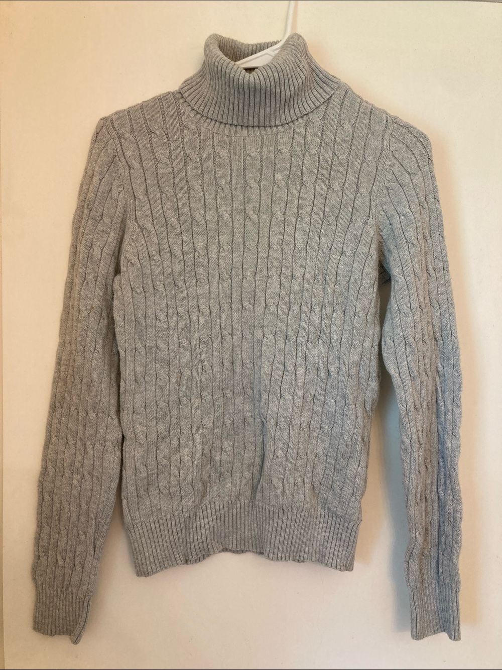 Bundle of 2 St. John's Bay Cable Turtleneck Sweaters